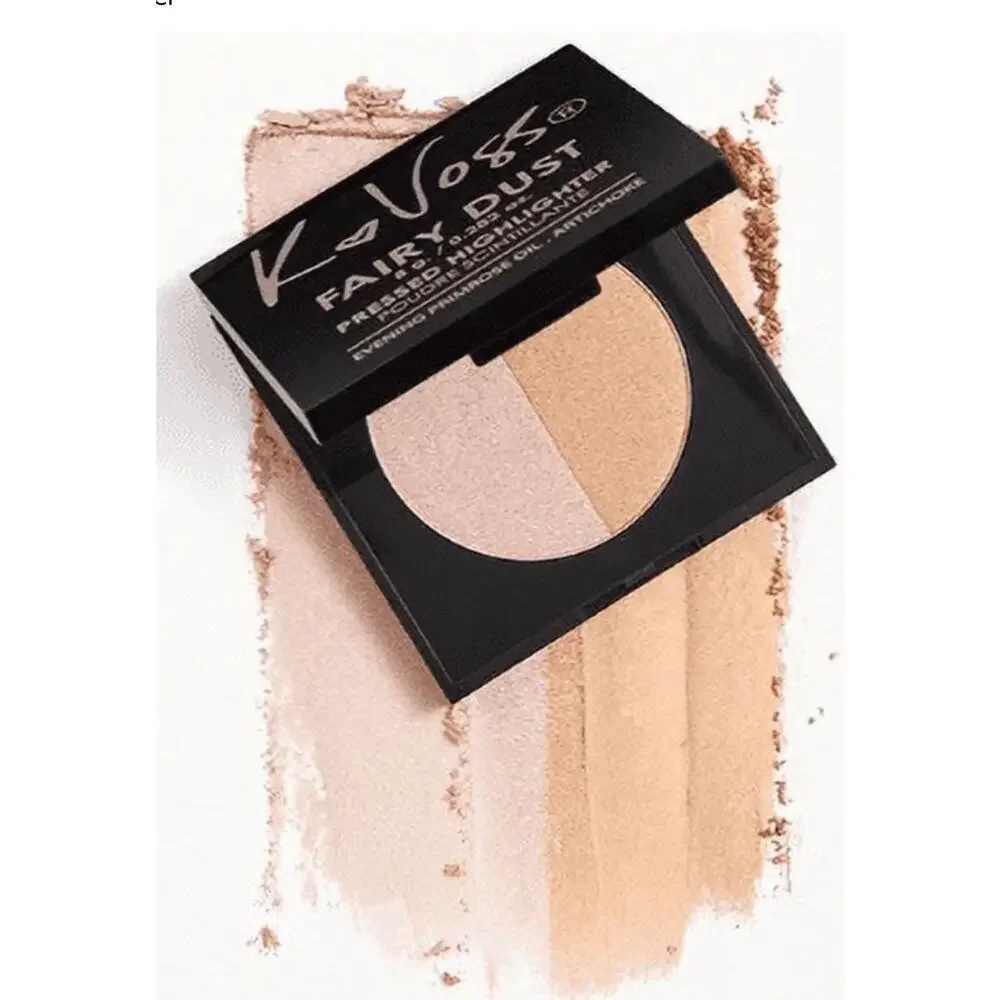 K Voss Fairy Dust Pressed‎ Highlighter -Moonlight/Starkissed NEW Full Size
